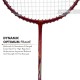 LI-NING Turbo Charging Z Combat Badminton Racquet (G6, Unstrung, Red/Black) LI-NING Turbo Charging Z Combat Badminton Racquet (G6, Unstrung, Red/Black)