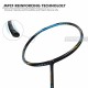 LI-NING Turbo Charging Z Boost Badminton Racquet (Unstrung, Black/Blue/Gold) LI-NING Turbo Charging Z Boost Badminton Racquet (Unstrung, Black/Blue/Gold)