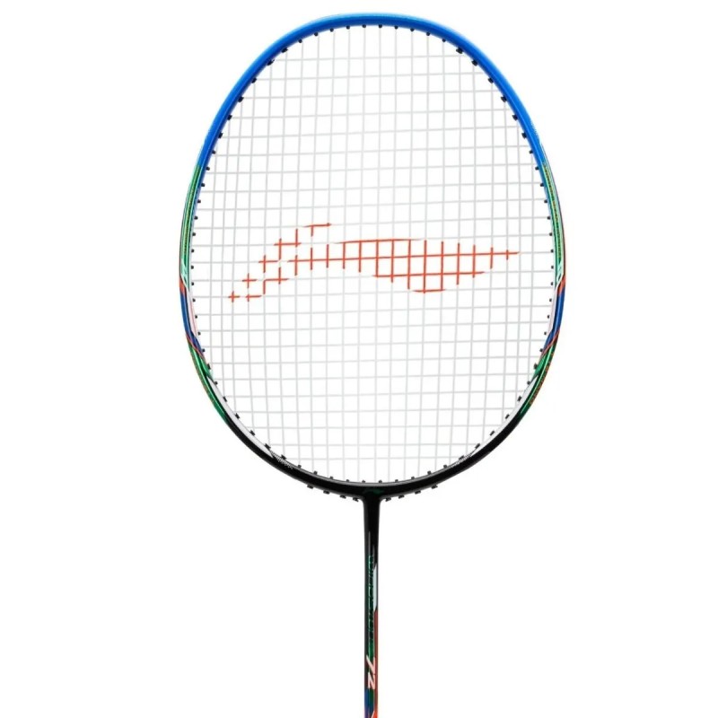 LI-NING Windstorm 72 Badminton Racquet (Black/Blue/Orange, Unstrung) LI-NING Windstorm 72 Badminton Racquet (Black/Blue/Orange, Unstrung)