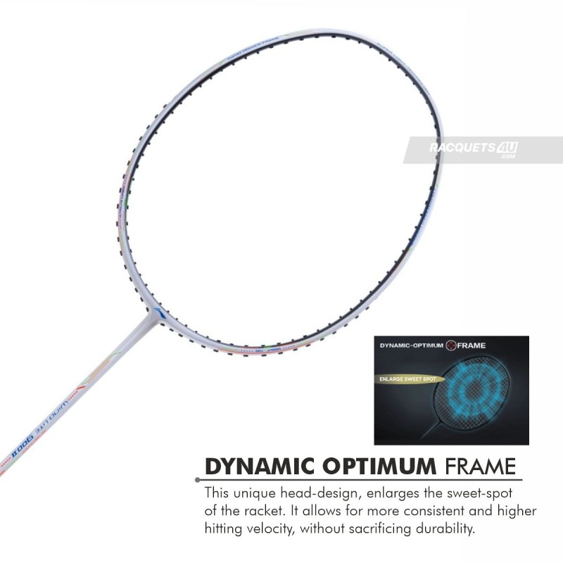 LI-NING Wind Lite 900 II Badminton Racquet (White, Unstrung) LI-NING Wind Lite 900 II Badminton Racquet (White, Unstrung)