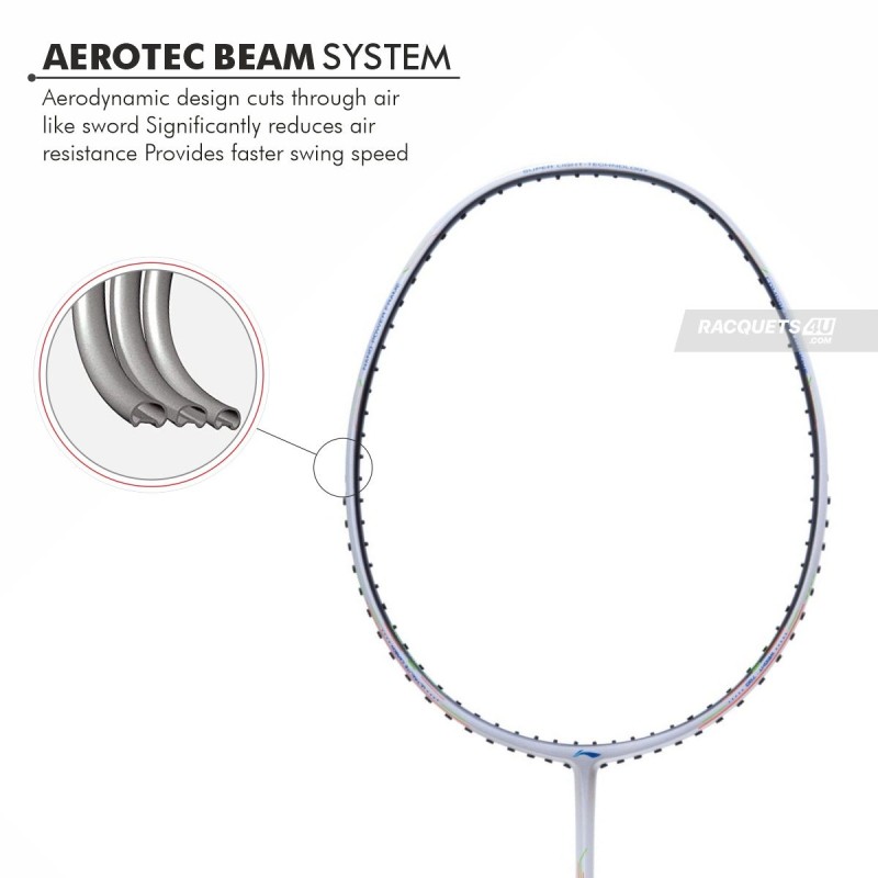 LI-NING Wind Lite 900 II Badminton Racquet (White, Unstrung) LI-NING Wind Lite 900 II Badminton Racquet (White, Unstrung)
