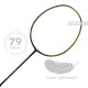 LI-NING Wind Lite 900 II Badminton Racquet (Black/Gold, Unstrung) LI-NING Wind Lite 900 II Badminton Racquet (Black/Gold, Unstrung)