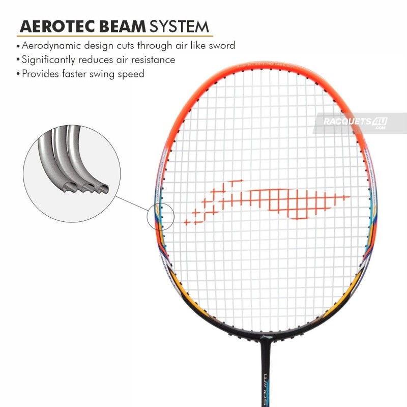 LI-NING Windstorm 72 Badminton Racquet (Unstrung) LI-NING Windstorm 72 Badminton Racquet (Unstrung)