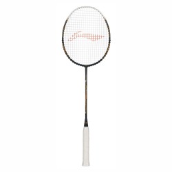 LI-NING Air-Force 77 G3 Badminton Racquet (Dark/Grey/White/Gold, Unstrung)