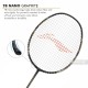 LI-NING Air-Force 80 G3 Badminton Racquet (Dark Grey/Amber/Gold, Unstrung)