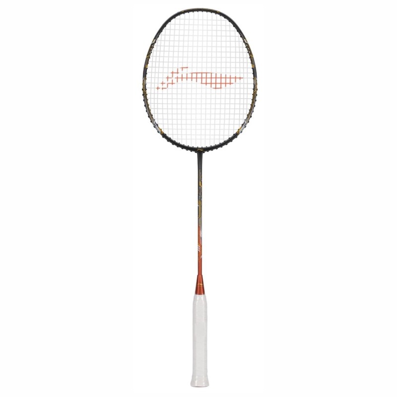 LI-NING Air-Force 80 G3 Badminton Racquet (Dark Grey/Amber/Gold, Unstrung)