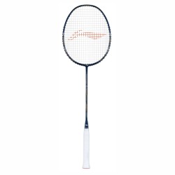 LI-NING Turbo Charging Z Boost Badminton Racquet (Navy/Silver, Unstrung)