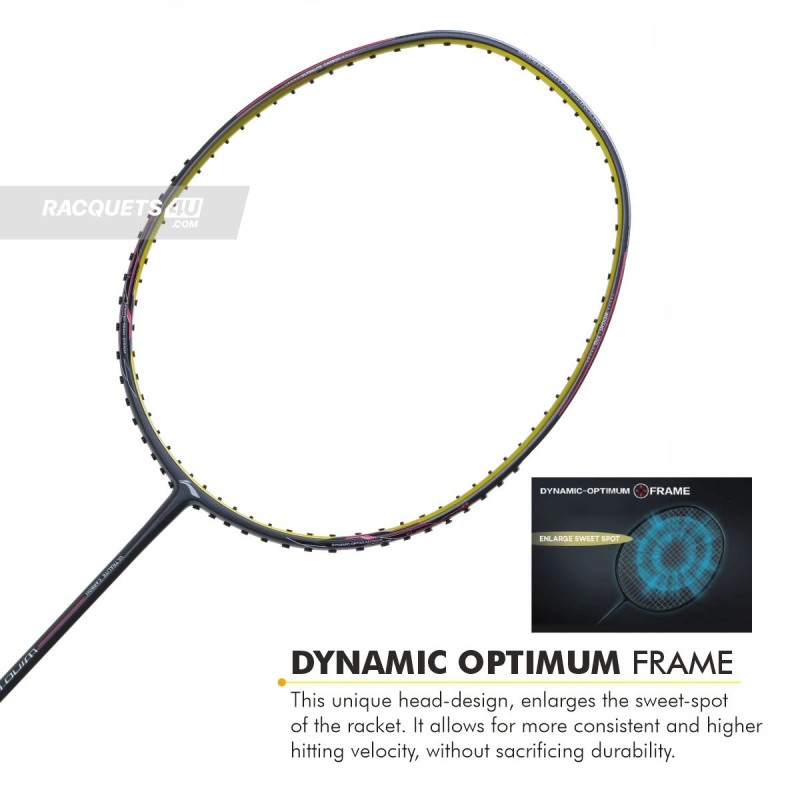 LI-NING Wind Lite 700 II Badminton Racquet (Without Cover, Dark Grey, Unstrung) LI-NING Wind Lite 700 II Badminton Racquet (Without Cover, Dark Grey, Unstrung)