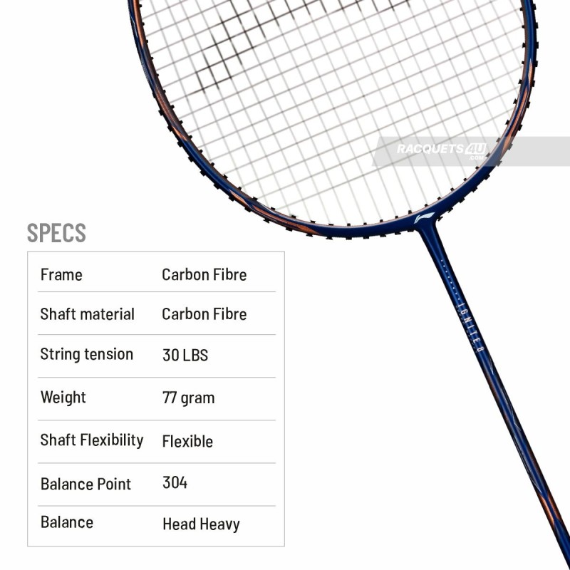 LI-NING Ignite 8 Badminton Racquet (Dark Navy/Cooper, Unstrung) LI-NING Ignite 8 Badminton Racquet (Dark Navy/Cooper, Unstrung)