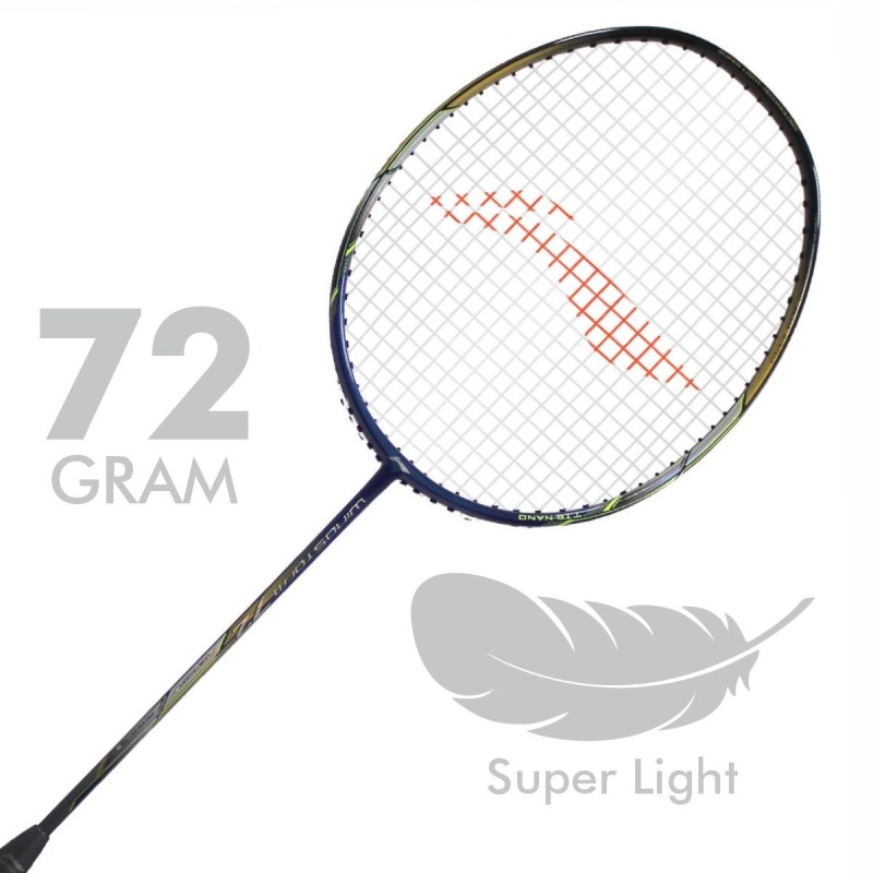 LI-NING Windstorm 72 Badminton Racquet (Navy/Black, Unstrung) LI-NING Windstorm 72 Badminton Racquet (Navy/Black, Unstrung)