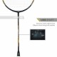 LI-NING Windstorm 72 Badminton Racquet (Black/Gold, Unstrung)