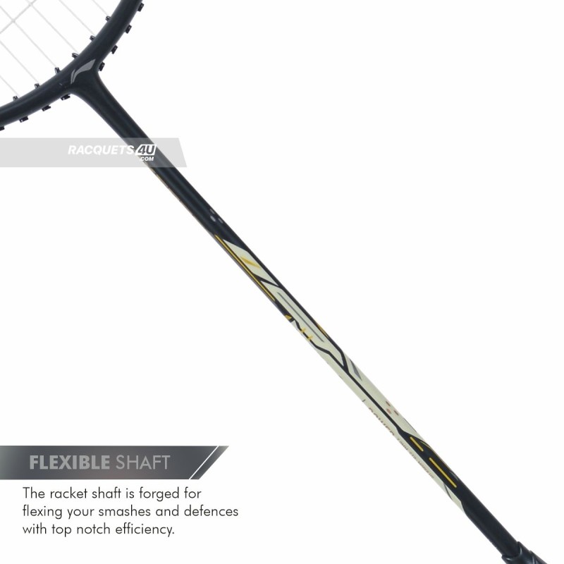 LI-NING AX-FORCE Blast Badminton Racquet (Black/Rich Gold, Unstrung)