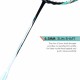 LI-NING Halbertec 7000 Badminton Racquet (Green/Orange, Unstrung) LI-NING Halbertec 7000 Badminton Racquet (Green/Orange, Unstrung)