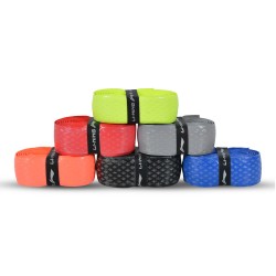 LI-NING GP18 Replacement Badminton Grip (3 Pcs, Assorted) LI-NING GP18 Replacement Badminton Grip (3 Pcs, Assorted)