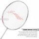 LI-NING AX-FORCE Cannon Light Badminton Racquet (White, Unstrung) LI-NING AX-FORCE Cannon Light Badminton Racquet (White, Unstrung)