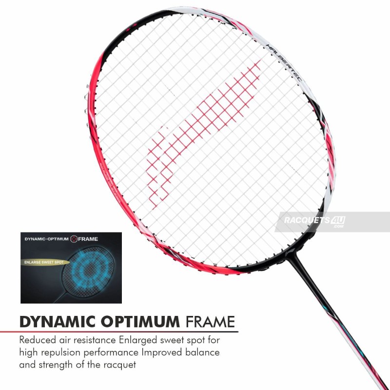 LI-NING Halbertec 4000 Badminton Racquet (Pearl White/Neon Pink, Unstrung) LI-NING Halbertec 4000 Badminton Racquet (Pearl White/Neon Pink, Unstrung)