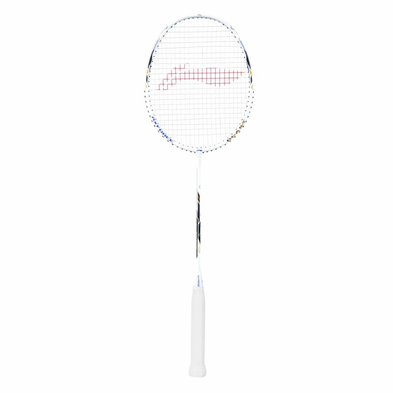 LI-NING AX-FORCE Blast Badminton Racquet (White/Blue Sapphire, Unstrung) LI-NING AX-FORCE Blast Badminton Racquet (White/Blue Sapphire, Unstrung)