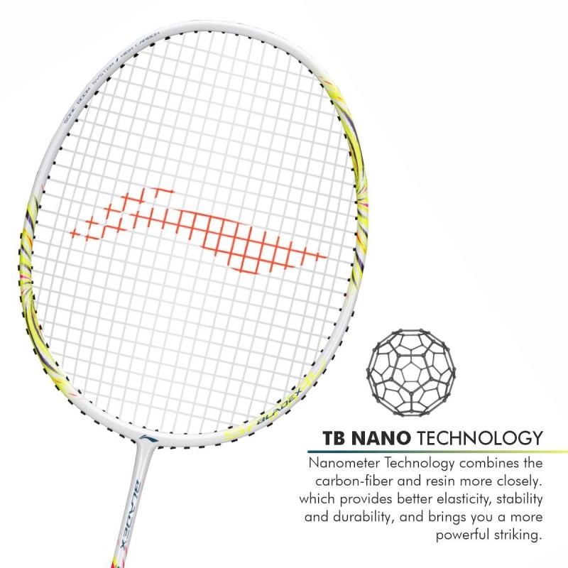 LI-NING Bladex Spiral Badminton Racquet (Neon Brilliant Yellow, Unstrung) LI-NING Bladex Spiral Badminton Racquet (Neon Brilliant Yellow, Unstrung)