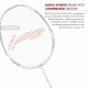 LI-NING G Force 3900 II Superlite Badminton Racquet (White, Unstrung)