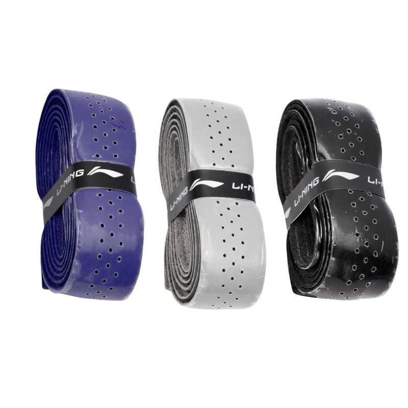 LI-NING GP19 Replacement Badminton Grip (3 Pcs, Assorted) LI-NING GP19 Replacement Badminton Grip (3 Pcs, Assorted)