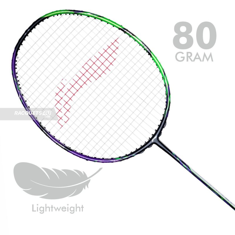 LI-NING Halbertec 9000 Badminton Racquet (Green/Purple, Unstrung) LI-NING Halbertec 9000 Badminton Racquet (Green/Purple, Unstrung)