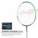 LI-NING Halbertec 3000 Badminton Racquet (Pearl White/Jade Green, Unstrung) LI-NING Halbertec 3000 Badminton Racquet (Pearl White/Jade Green, Unstrung)