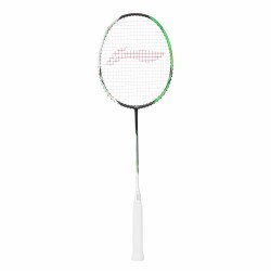 LI-NING Halbertec 3000 Badminton Racquet (Pearl White/Jade Green, Unstrung)