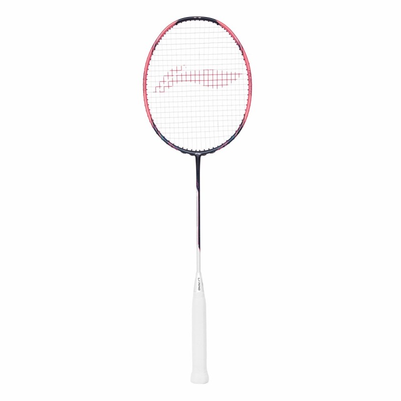 LI-NING Halbertec Motor Pro Badminton Racquet (Black/Pink/White, Unstrung) LI-NING Halbertec Motor Pro Badminton Racquet (Black/Pink/White, Unstrung)