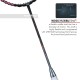 LI-NING AX-FORCE 80 Badminton Racquet (Black/Gold, Unstrung)