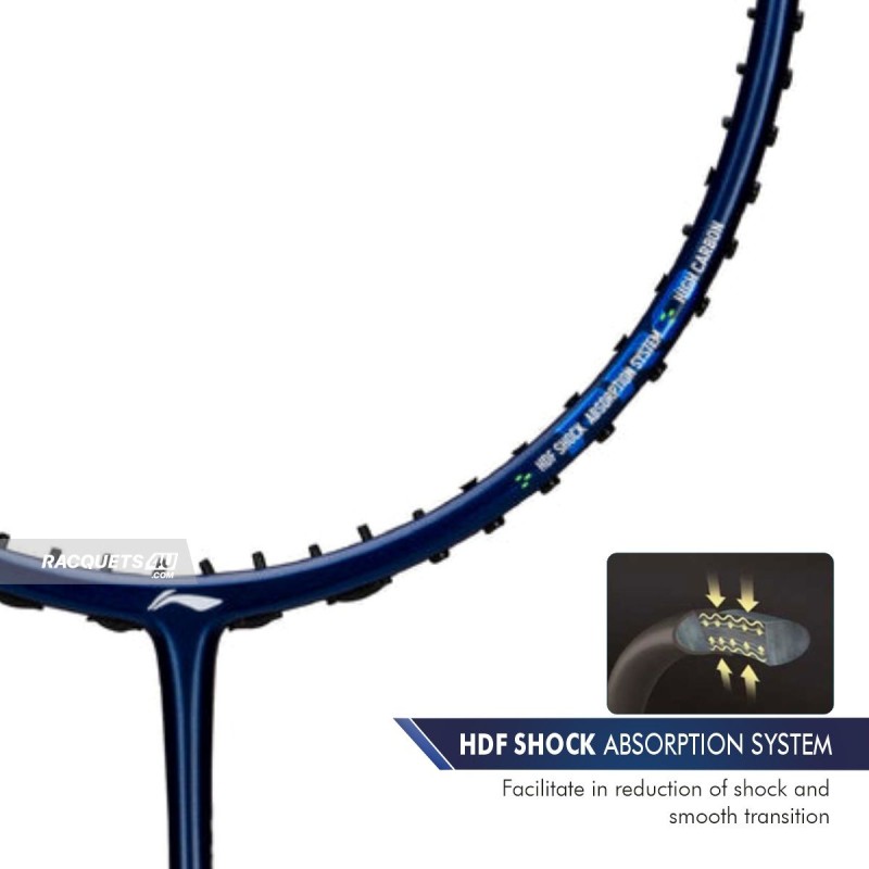LI-NING AX-FORCE Cannon Pro Badminton Racquet (Dark Purple/Blue, Unstrung) LI-NING AX-FORCE Cannon Pro Badminton Racquet (Dark Purple/Blue, Unstrung)