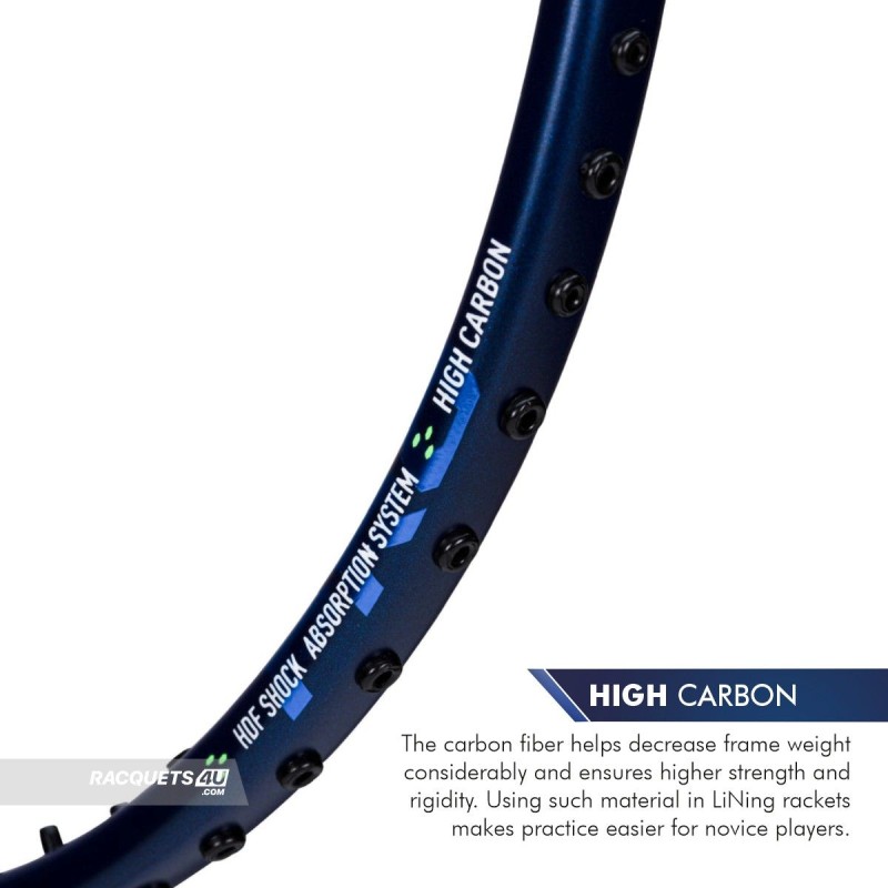 LI-NING AX-FORCE Cannon Pro Badminton Racquet (Dark Purple/Blue, Unstrung) LI-NING AX-FORCE Cannon Pro Badminton Racquet (Dark Purple/Blue, Unstrung)