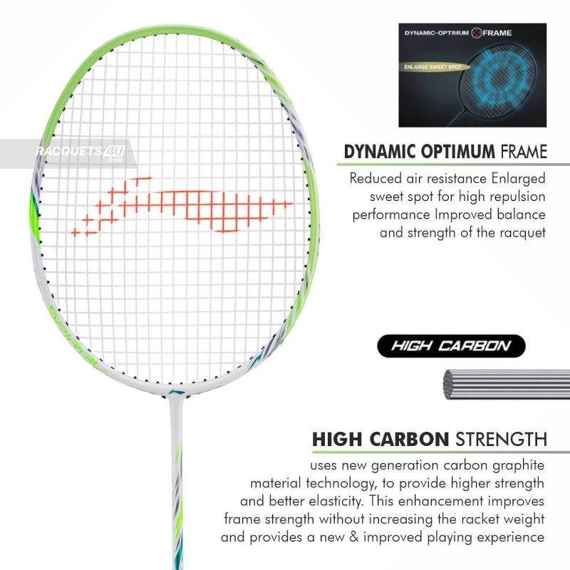 LI-NING Bladex Spiral Badminton Racquet (Evening Promise, Unstrung) LI-NING Bladex Spiral Badminton Racquet (Evening Promise, Unstrung)