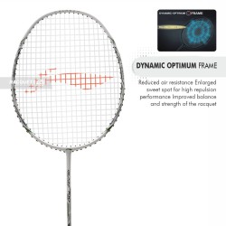 LI-NING Blaze 100 Badminton Racquet (White/Black/Emerald, Unstrung) LI-NING Blaze 100 Badminton Racquet (White/Black/Emerald, Unstrung)