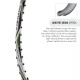 LI-NING Blaze 100 Badminton Racquet (White/Black/Emerald, Unstrung)