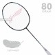LI-NING AX-FORCE 70 Badminton Racquet (Black/Silver, Unstrung) LI-NING AX-FORCE 70 Badminton Racquet (Black/Silver, Unstrung)