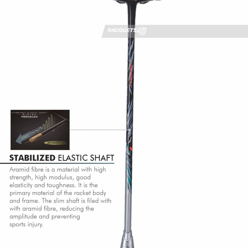 LI-NING AX-FORCE 70 Badminton Racquet (Black/Silver, Unstrung) LI-NING AX-FORCE 70 Badminton Racquet (Black/Silver, Unstrung)
