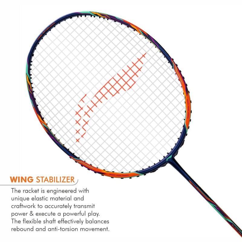 LI-NING Tectonic 6 Badminton Racquet (Orange/Black, Unstrung) LI-NING Tectonic 6 Badminton Racquet (Orange/Black, Unstrung)