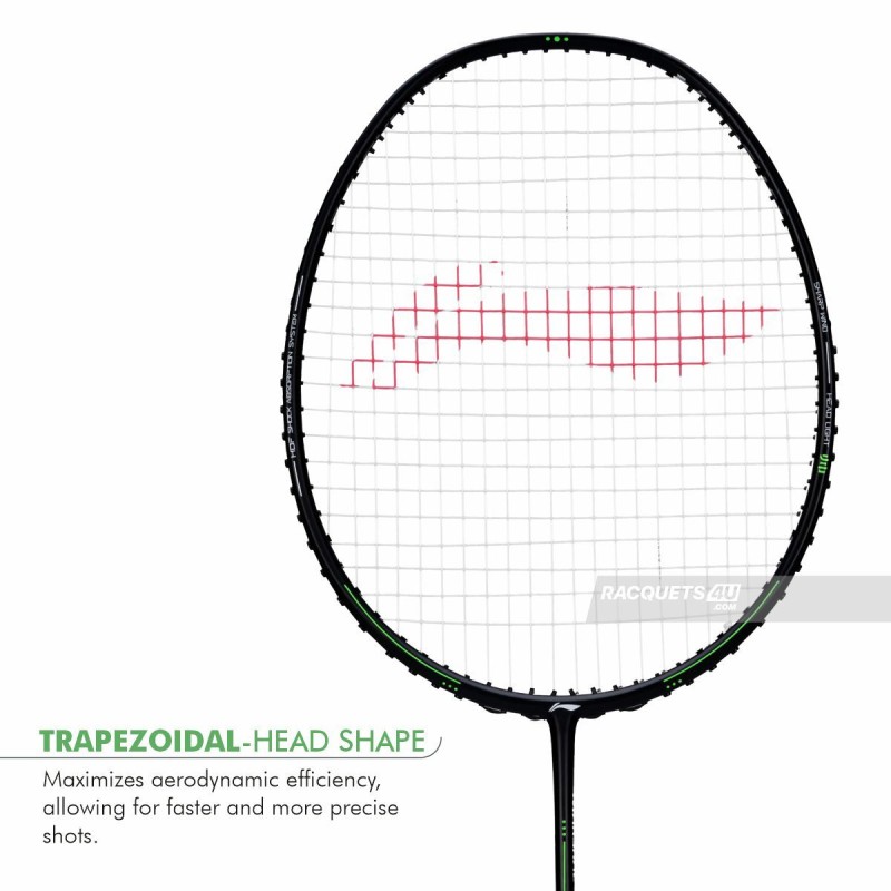 LI-NING Turbo Charging Marshal Badminton Racquet (Black, Unstrung)