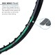 LI-NING AX-FORCE 100 Badminton Racquet (Storm Green, Unstrung)