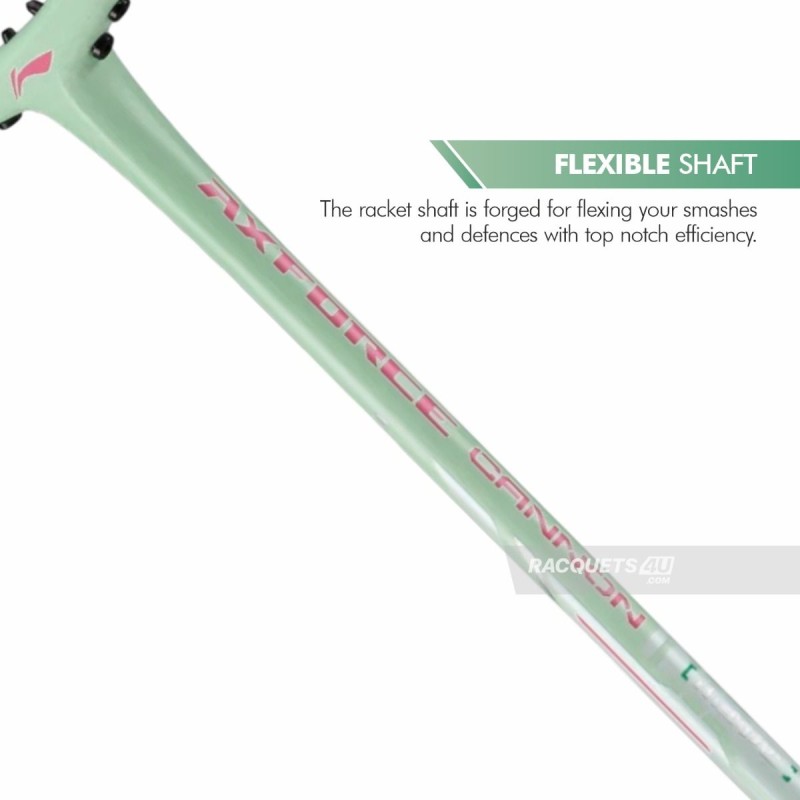 LI-NING AX-FORCE Cannon Badminton Racquet (L. Gauze Green, Unstrung)