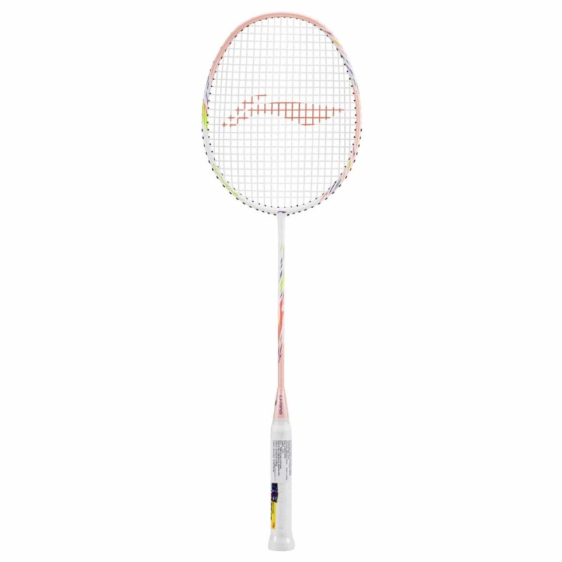 LI-NING Bladex Spiral Badminton Racquet (Light Smoke/Pink, Unstrung) LI-NING Bladex Spiral Badminton Racquet (Light Smoke/Pink, Unstrung)