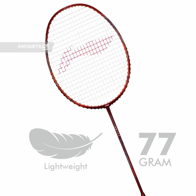 LI-NING Ignite 8 Badminton Racquet (Dark Red/Rich Gold, Unstrung) LI-NING Ignite 8 Badminton Racquet (Dark Red/Rich Gold, Unstrung)