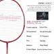 LI-NING G Force 3900 II Superlite Badminton Racquet (Red/Navy, Unstrung)