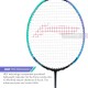 LI-NING Halbertec 7000 Badminton Racquet (Capri Breeze/Twilight Purple, Unstrung)