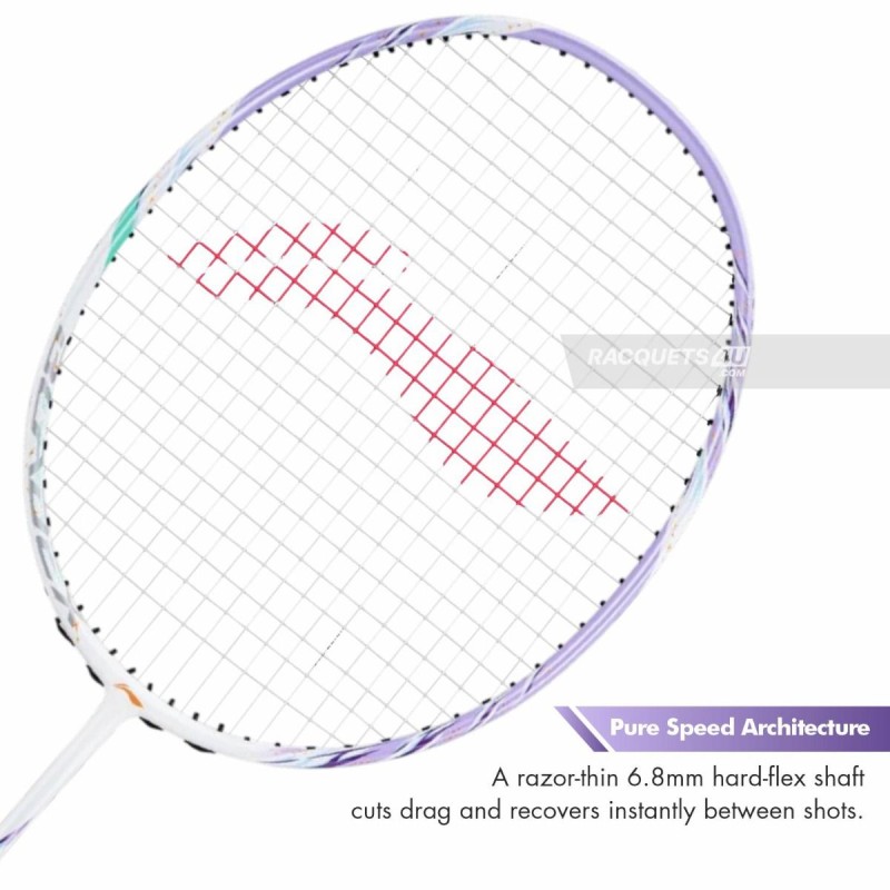 LI-NING Bladex 600 Badminton Racquet (Pearl White/Zircon, Unstrung) LI-NING Bladex 600 Badminton Racquet (Pearl White/Zircon, Unstrung)