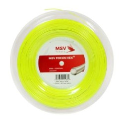 MSV Focus-HEX Tennis Reel (1.23 mm, 200m) Neon Yellow