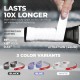 TOURNA Mega Tac Pickleball Overgrip (10 Pack, Black) TOURNA Mega Tac Pickleball Overgrip (10 Pack, Black)