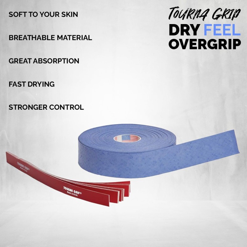 TOURNA Pickleball Grip (10 Pack, Blue) TOURNA Pickleball Grip (10 Pack, Blue)