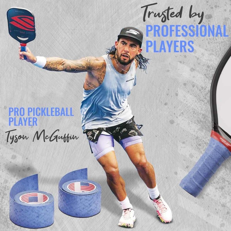 TOURNA Pickleball Grip (10 Pack, Blue) TOURNA Pickleball Grip (10 Pack, Blue)