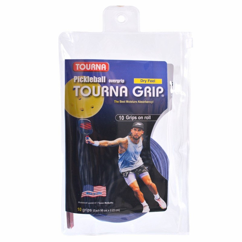 TOURNA Pickleball Grip (10 Pack, Blue) TOURNA Pickleball Grip (10 Pack, Blue)